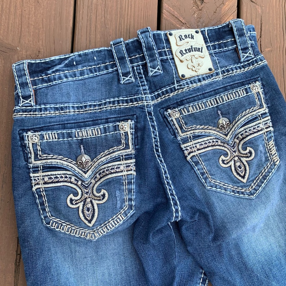 Rock Revival Bootcut Jeans 30x32